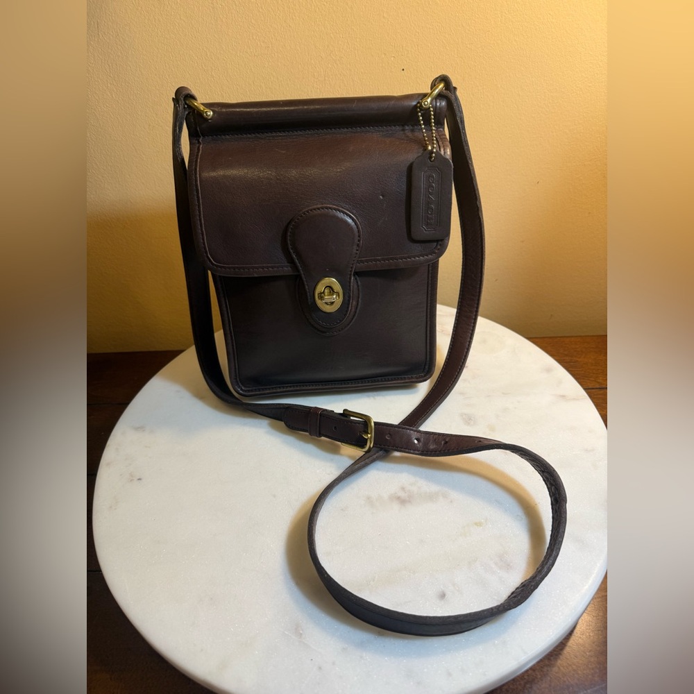 Coach vintage mahogany MURPHY bag🔥9930
